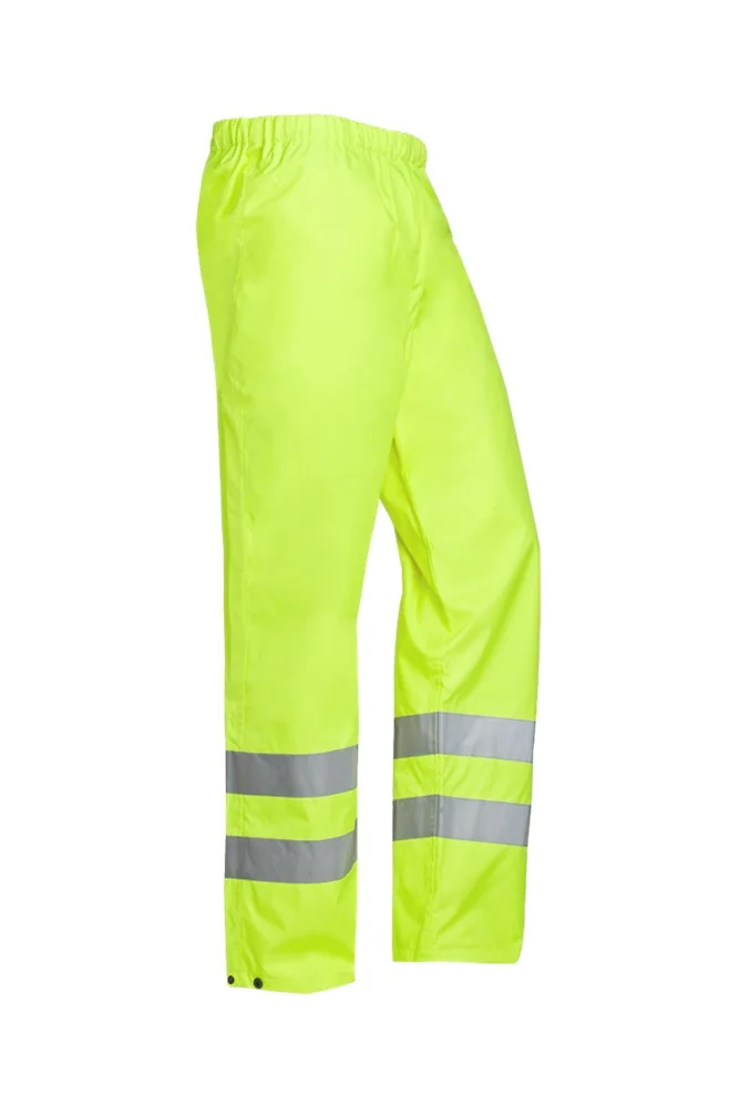 Sioen Hi-Vis Regenbroek EN ISO 20471 Klasse 1, EN 343 Klasse 3-4 Bitoray Fluogeel 199AA2X98