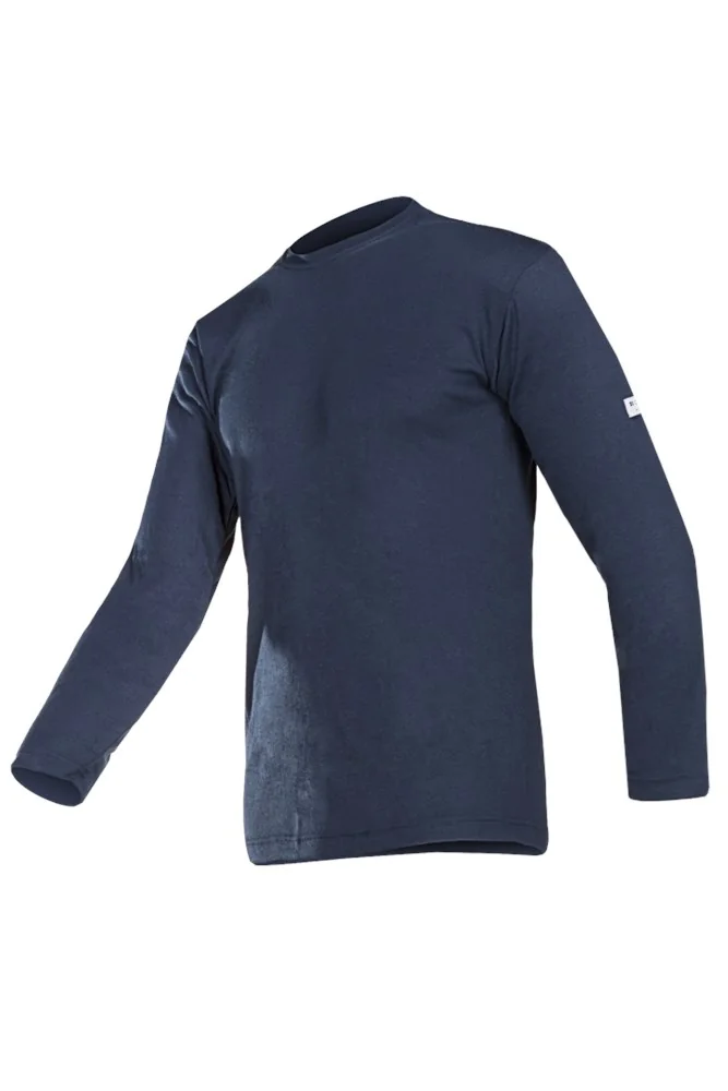 Sioen - Thermisch T-shirt Lange Mouw - Koudebescherming - Trapani - Blauw - 2673A2MV4