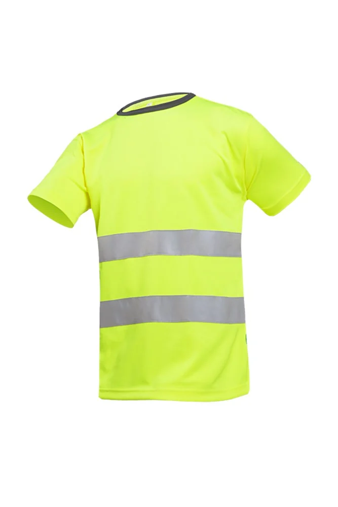 Sioen Hi-Vis T-shirt EN ISO 20471 Class 2 Cartura Fluo Geel 3867A2MBE