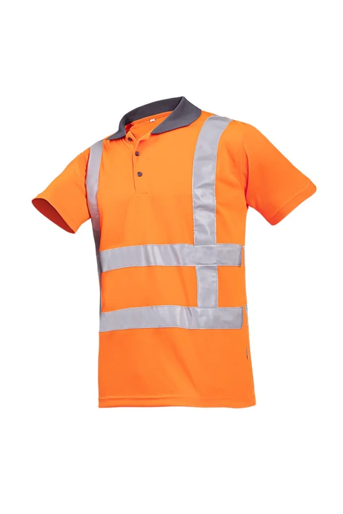 Sioen - Hi-Vis Poloshirt - EN ISO 20471 Klasse 2 - Genari - Fluorescerend Oranje - 3868A2MBE