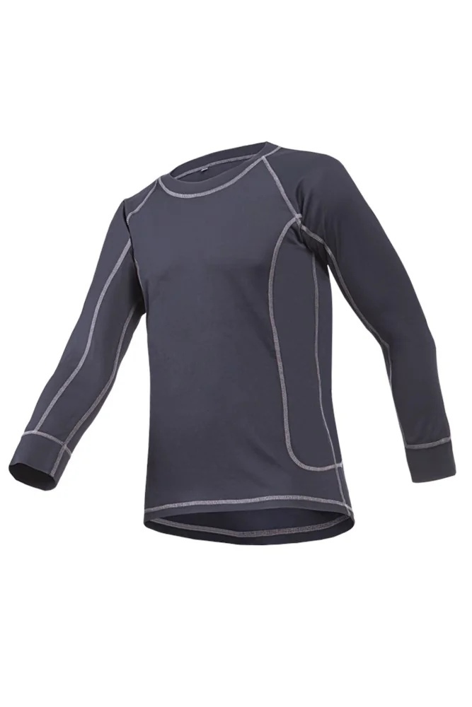 Sioen - T-shirt met lange mouwen - Vochtafvoerend, Thermisch isolerend, Anti-geur - Odars - Antraciet - 499AA2MD6