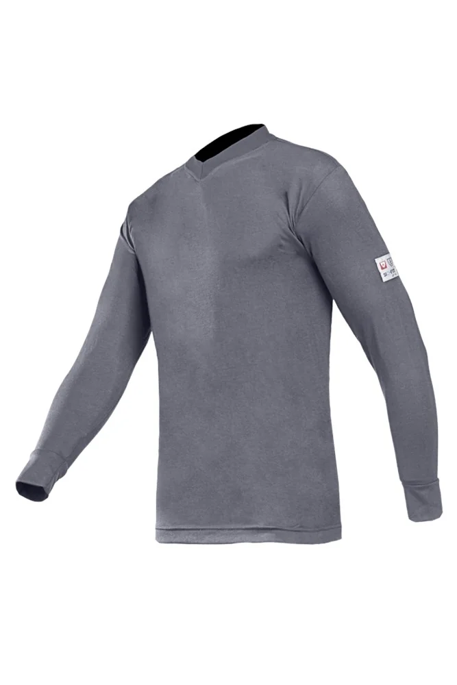 Sioen - Vlamvertragend Antistatisch T-Shirt - Picton - Grijs - 518AN2MPC