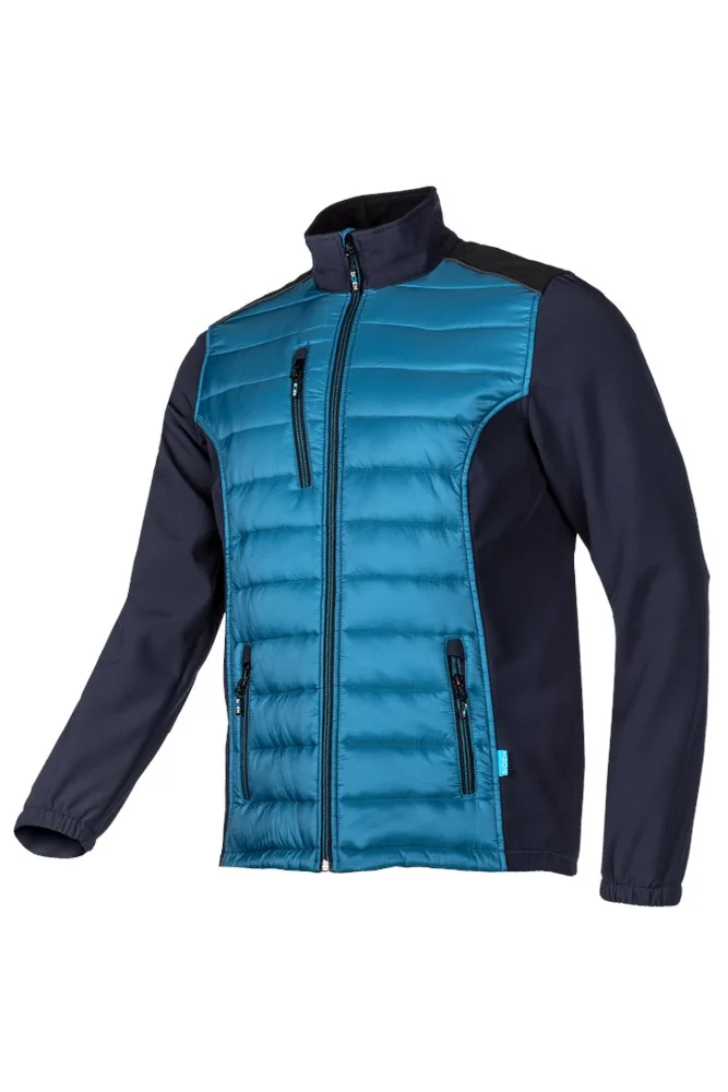 Sioen Softshell Jas Koudebescherming Crosby Petrol/Blauw 576AA2EP7