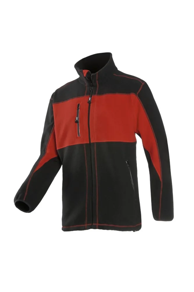 Sioen - Fleece Vest - EN 14058 Klasse 1 Koudebescherming - Durango - Rood/Zwart - 611ZA2T01
