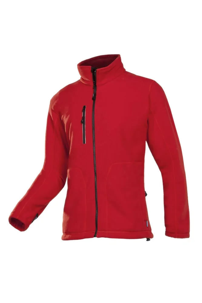 Sioen - Fleece Jas - EN 14058 Klasse 1 Koudebescherming - Merida - Rood - 612ZA2T01