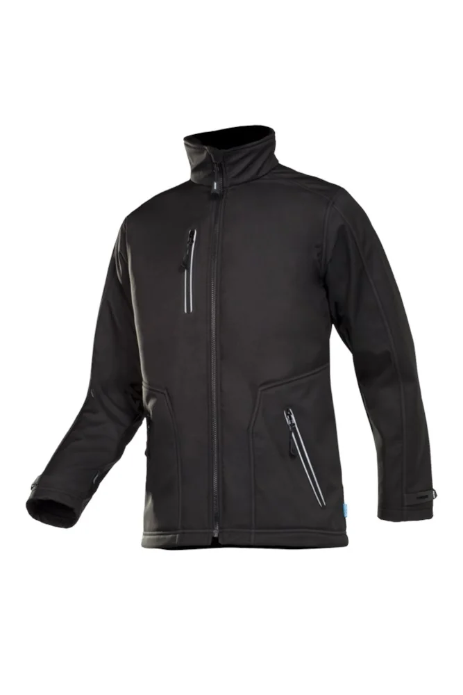 Sioen - Softshell Jas - Koudebescherming - Pulco - Zwart - 622ZA2TU2
