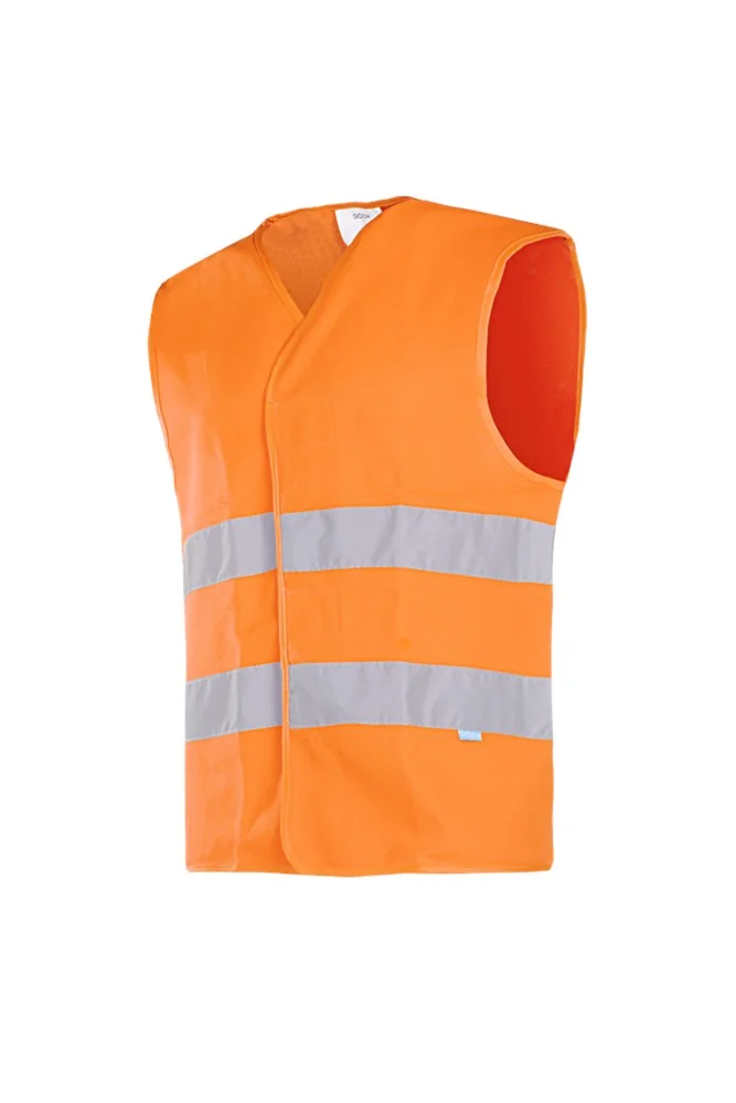 Sioen Signaalvest EN ISO 20471 Klasse 2 Elba Fluorescerend Oranje 9044A2PEC
