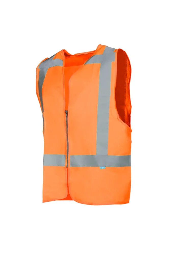 Sioen - High Visibility Vest - EN ISO 20471 Klasse 2 Reflecterend - Solaka - Fluorescerend Oranje