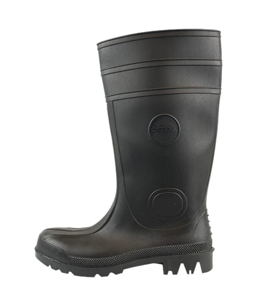 PSP - S5 Safety Boots - Steel Toe & Midsole - 30-100 - Black - 4.40.30.100.00