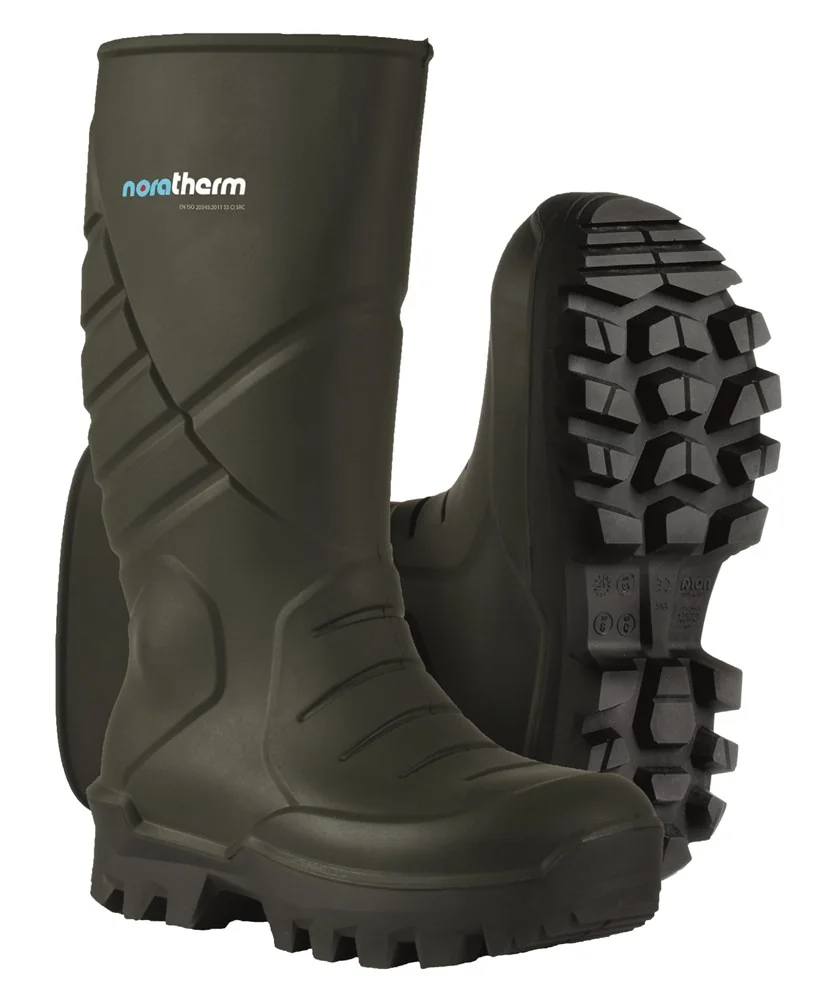 Nora - Thermische Veiligheidslaarzen S5 SRC - Stalen Tussenzool & Overneus - Ultra Max - Groen
