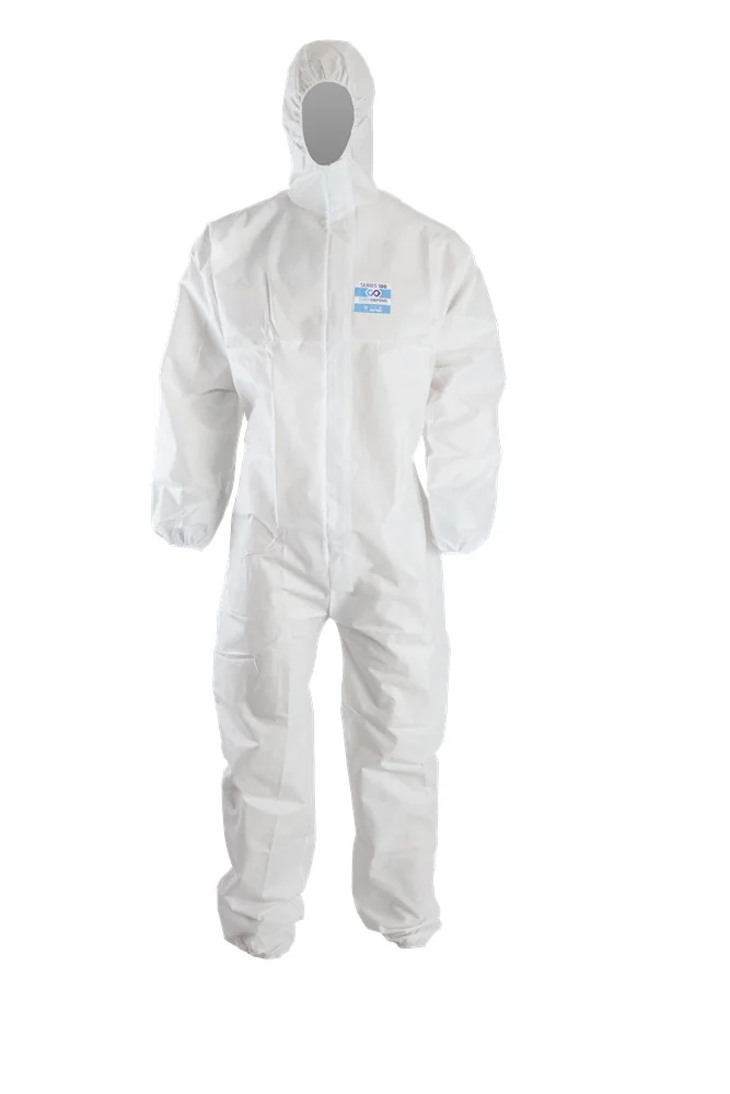 ChemDefend - Type 5 & 6 Overall - EN1073-2 - 100 - Wit