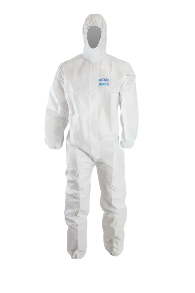 ChemDefend Type 5+6 Overall Antistatisch, Deeltjes & Lichte Spatbescherming 110 Wit