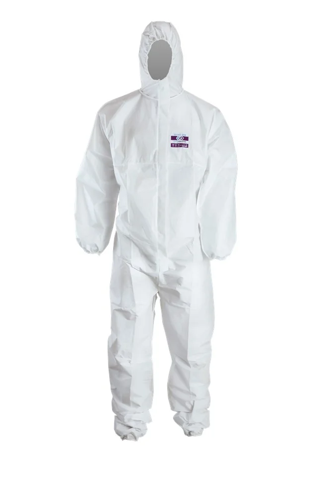 ChemDefend Type 5+6 Overall - Antistatisch, Biologische & Radioactieve Deeltjesbescherming - 250 - Wit