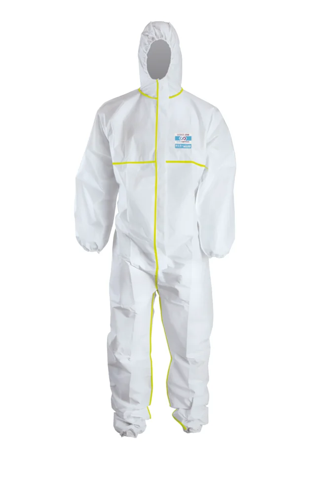 ChemDefend - Chemisch Beschermende Overall - Type 3+4, Antistatisch, Biologisch Gevaar, Pesticidenbescherming - 310W/001 Type 3+4 AST - Wit