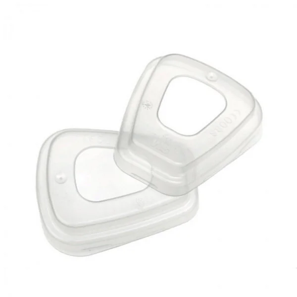 [1.21.29.501.00] 3M - Filterhouder - Voor Stoffilters, Maskers & Cartridges - 501 - Transparant Wit