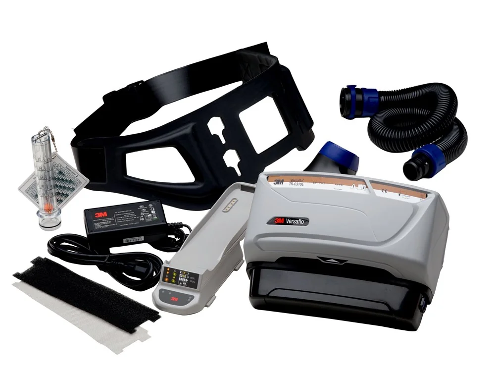 [1.21.38.619.00] 3M - Motoraangedreven ademhalingsapparaat starterkit - A2P filter, stof, nevel, dampen, organische dampen - TR-619E