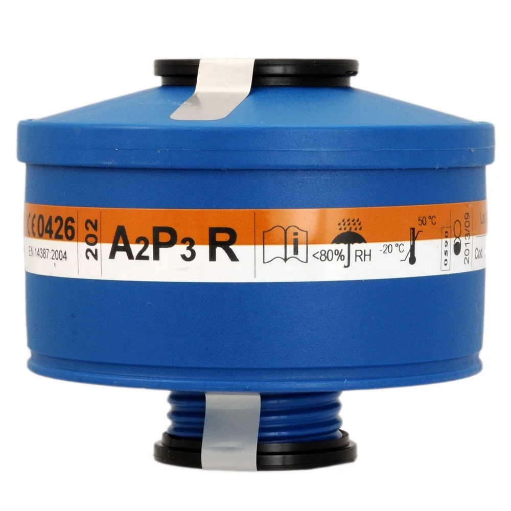 [1.51.03.114.00] Spasciani - Gecombineerde Filterset A2P3 R - 2040 - Bruin & Wit