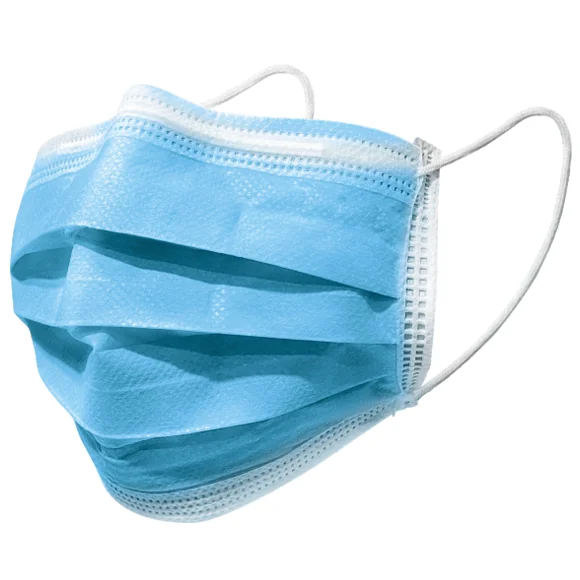 [1.99.00.230.03] PSP - Chirurgisch Masker - EN14683 Type IIR, BFE 98%, Spatbestendig - 2001-TYPE IIR (00-230) - Blauw