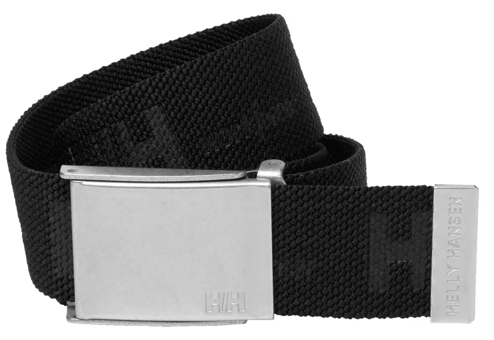 [3.27.95.289.00] Helly Hansen - Logo Webbing Riem - Rekbare Stof - HH 79528 - 990