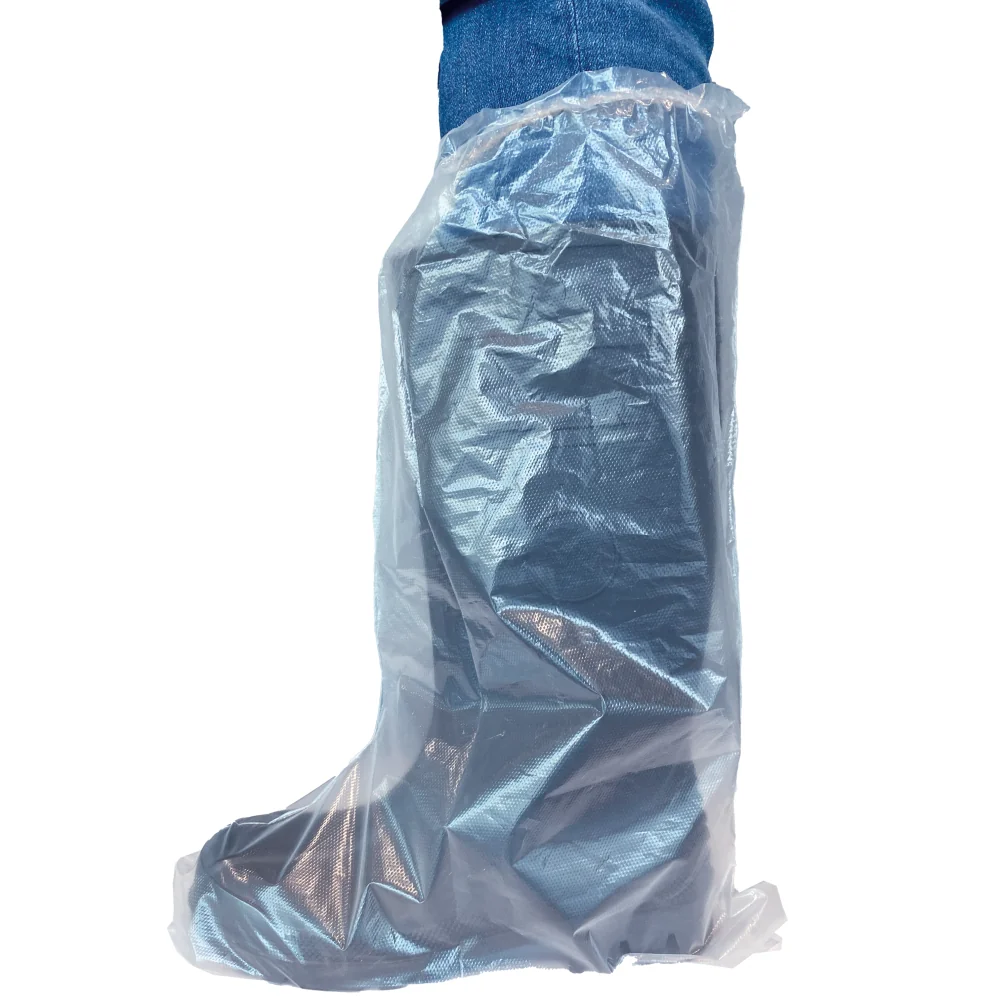 [5.09.50.500.00] PSP - Disposable PE Boot Cover - 65mu Thickness - 50-500 - Transparant - 50 Stuks