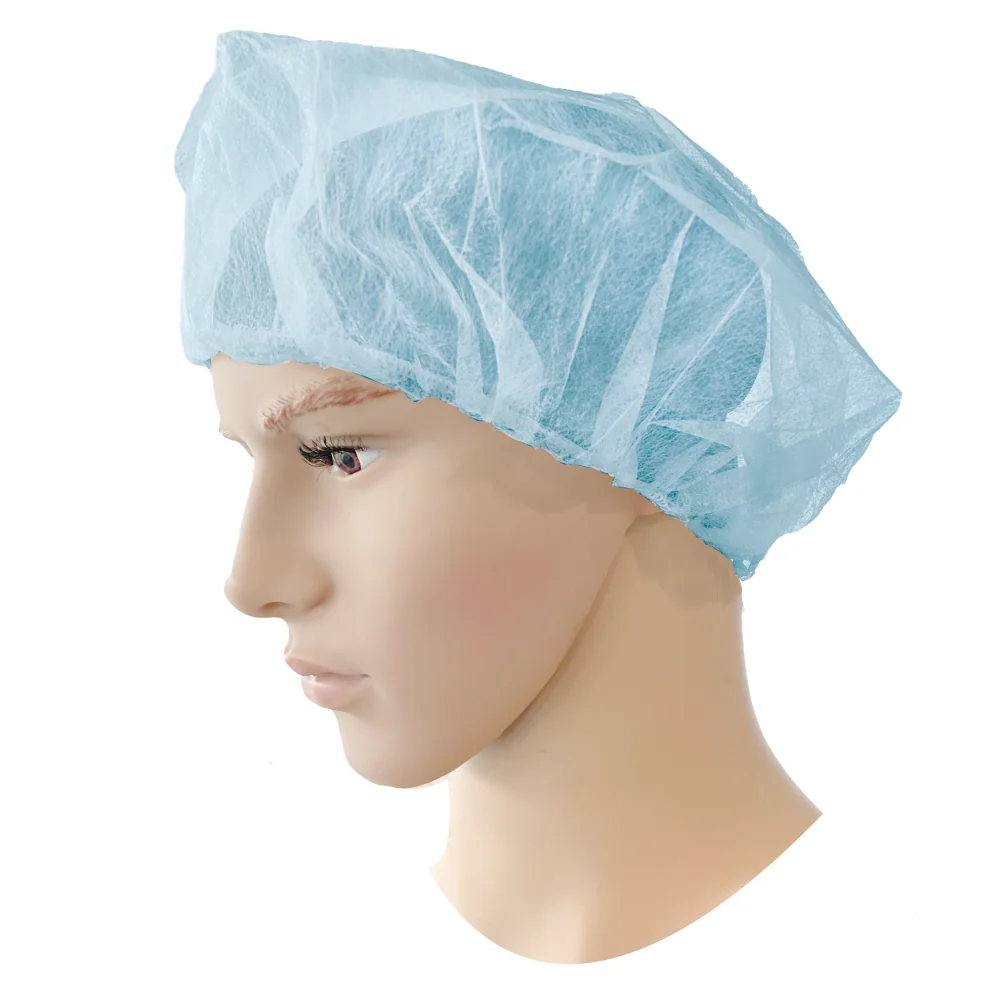 [5.09.55.305.00] PSP - Wegwerp haarnetje - Haar bescherming - PP - Blauw - 100 Stuks
