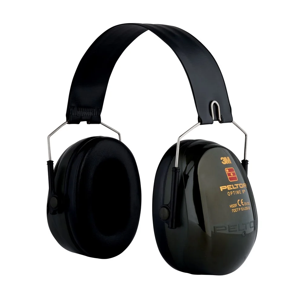 [6.21.25.220.00] 3M - Optime II Oorkappen - 31dB Geluidsreductie - H520A-407-GQ - Groen
