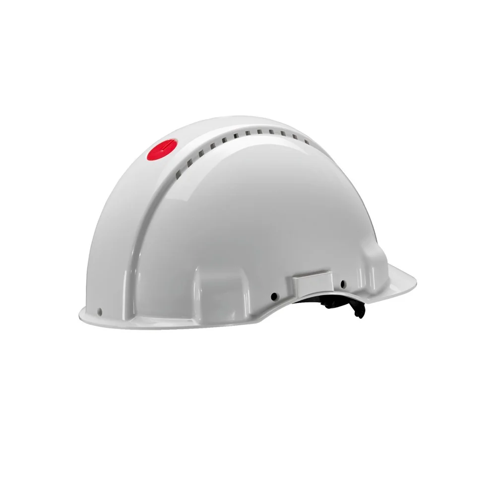 [7.21.09.308.00] 3M - Geventileerde Veiligheidshelm - UV Indicator, Ratelverstelling - G3000NUV - Wit