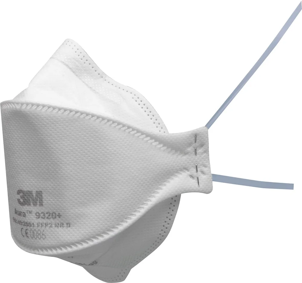 [1.21.15.932.05] 3M - Aura Serie Stofmasker - FFP2 Bescherming - 9320+ - Wit