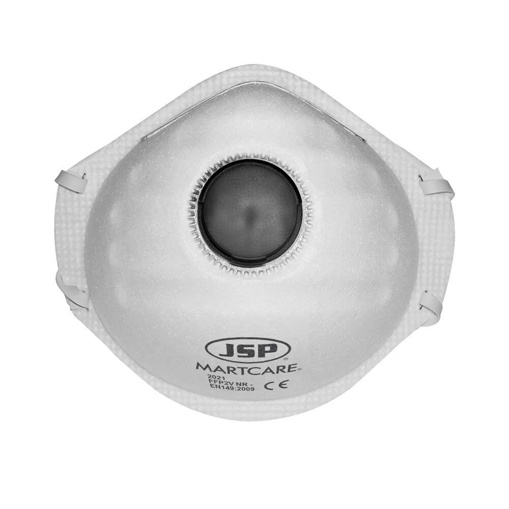 [1.31.10.012.25] JSP - Wegwerpstofmasker - FFP2 Met Ventiel - Martcare BEH120 - Wit