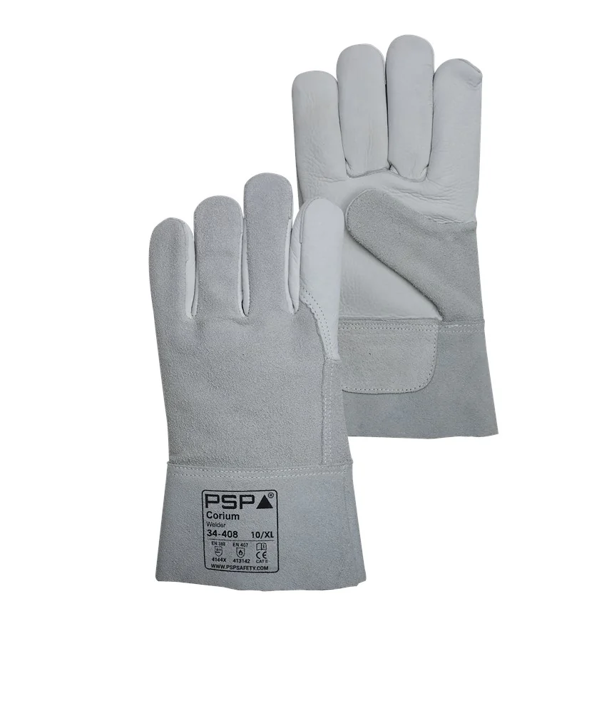 [2.03.34.408.10] PSP - Lastehandschoenen - Hitte- & Snijbestendig - Corium Welder 34-408 - Naturel