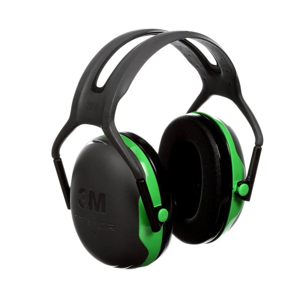 [6.21.25.010.00] 3M - Oorkappen - 27dB SNR, Elektrisch geïsoleerd - Peltor X1 - Groen - X1A