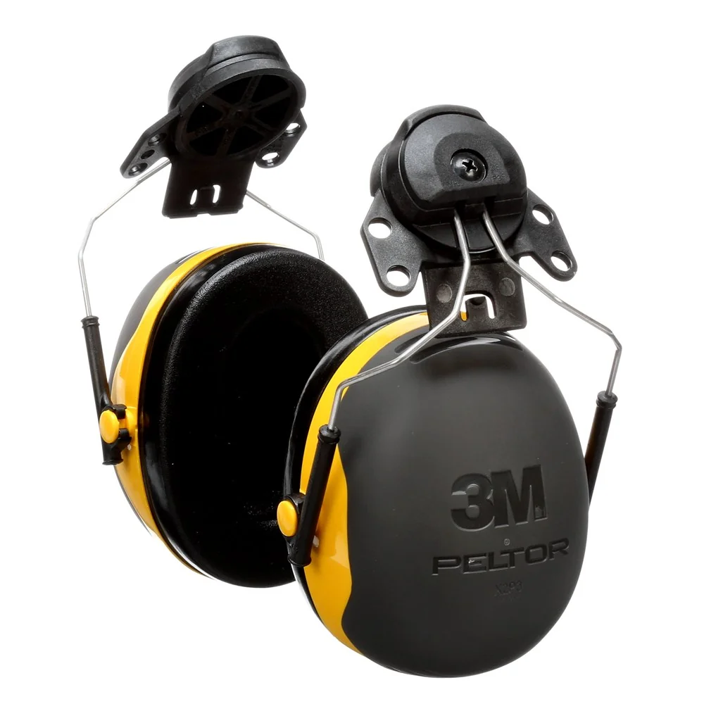 [6.21.25.025.00] 3M - PELTOR X2 - 30dB SNR Helmbevestigde Oorkappen - X2P3 - Geel
