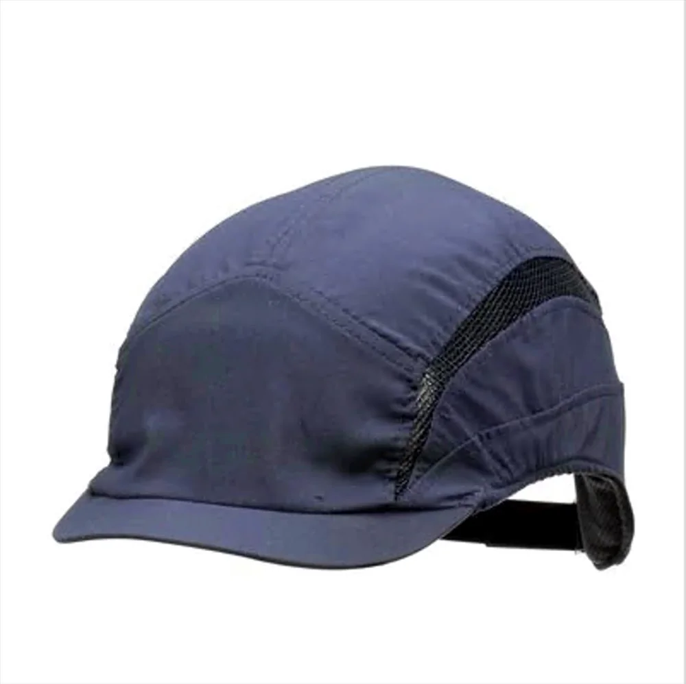 [7.21.20.300.37] 3M - Stootpet - Lichte impactbescherming EN 812:A1 - First Base 3 Elite - Marineblauw/Grijs