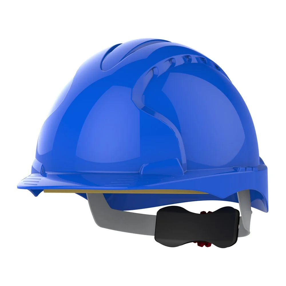[7.31.11.175.40] JSP - Industriële Veiligheidshelm - EN 397, Wielratel, HDPE Schaal - EVO®3 - Blauw - AJE170-000-500