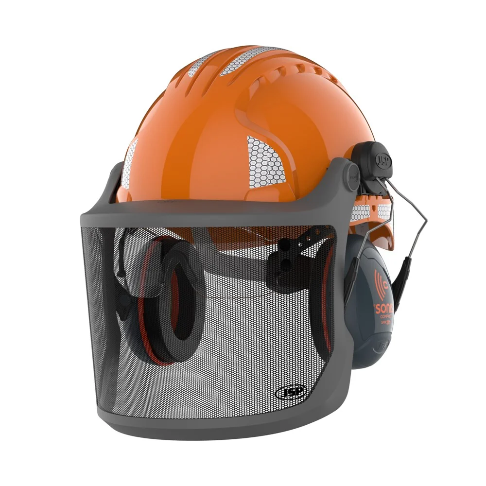 [7.31.15.850.00] JSP - Bosbouw Helm Systeem - EN 1731 F, EN 397, EN 352 - EVOGuard M3 - AKE24A-500-800