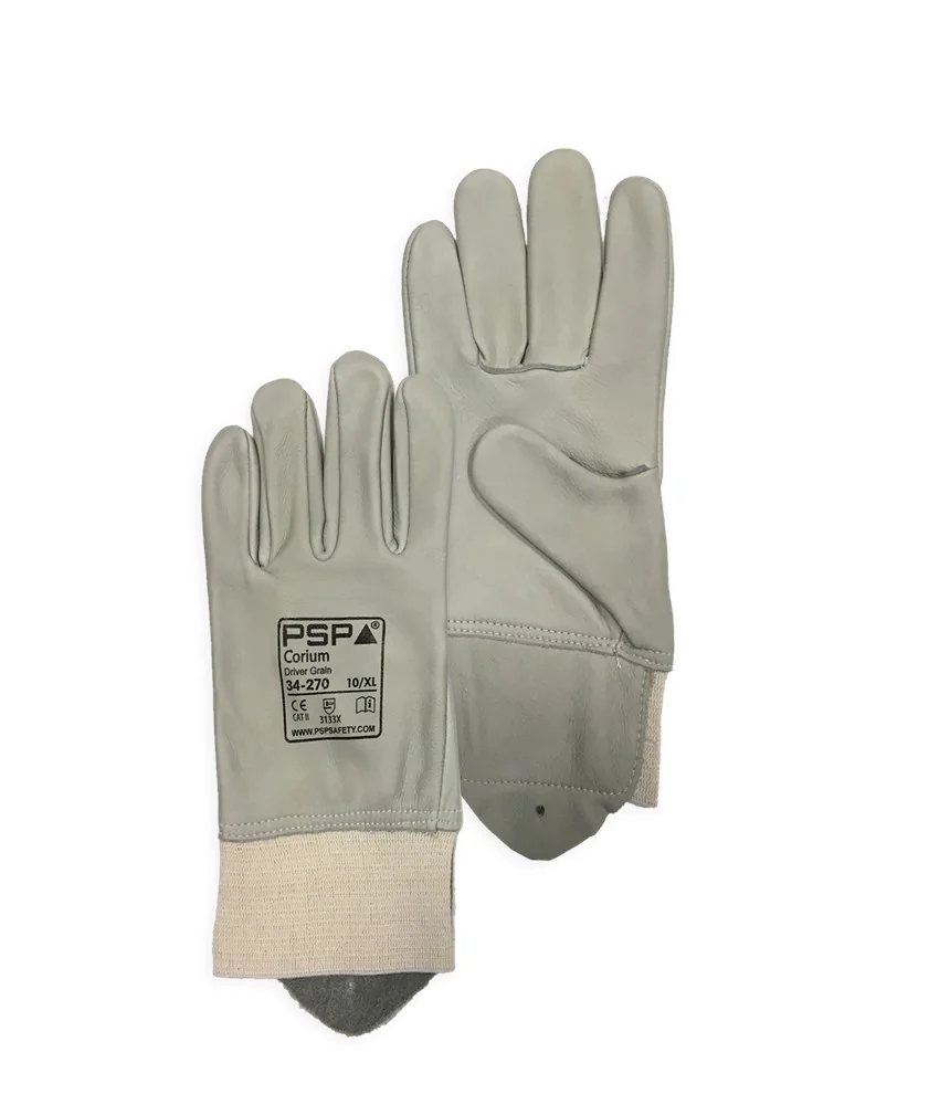 PSP - Driver Handschoenen - Slijtvast, Scheurbestendig, Punctiebestendig - Corium Driver Manchet - Naturel - 34-270