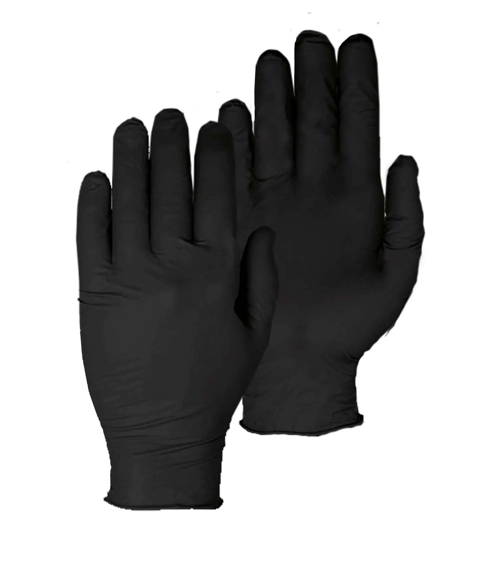 PSP - Nitril Wegwerphandschoenen - Chemische & Medische Bescherming, Voedselveilig - 50-223 - Zwart