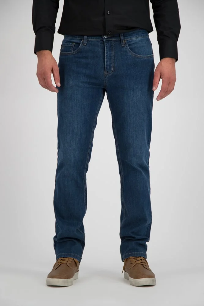 247 Jeans - Stretch Denim Jeans - Comfortabele Pasvorm - Palm S04 - Zand